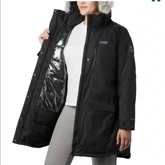 Columbia Suttle Mountain Long Insulated Jacket sz 2X - Picture 9 of 9